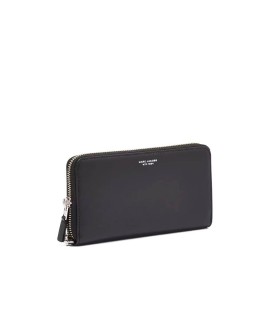 MARC JACOBS THE SLIM 84 CONTINENTAL SCHWARZE BRIEFTASCHE