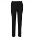 TWINSET BLACK CIGARETTE TROUSERS WITH HORSEBIT