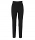 PANTALÓN CIGARRILLO EN MEZCLA DE LANA NEGRO TWINSET