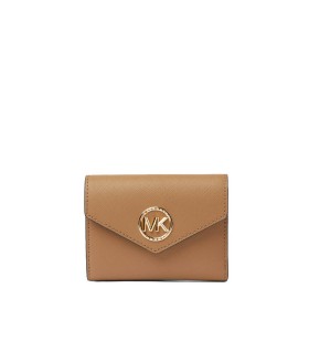MICHAEL KORS GREENWICH BEIGE SMALL WALLET
