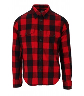 WOOLRICH OXBOW BUFFALO RED BLACK SHIRT