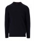 BARBOUR HARROW MARINEBLAUW TRUI MET RONDE HALS