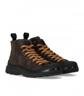 BOTTINE MARRON BEIGE PANCHIC