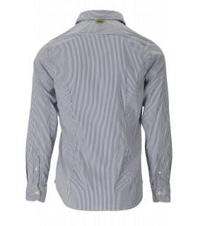 CHEMISE À RAYURES BLEUE ET BLANCHE GMF 965