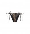 GANNI BADESLIP MIT LEOPARD-PRINT
