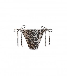BRAGA DE BIKINI ESTAMPADO LEOPARDO GANNI
