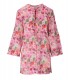 GANNI ROZE OVERHEMD MIT BLOEMEN