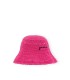 GANNI PINK CROCHET BUCKET HAT