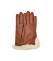 GUANTI LEATHER SHEEPSKIN CHESTNUT UGG