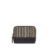 MARC JACOBS THE MONOGRAM ZIP AROUND BEIGE SCHWARZ BRIEFTASCHE