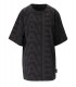 MARC JACOBS THE MONOGRAM BIG BLACK CHARCOAL T-SHIRT