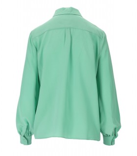 MAX MARA WEEKEND GEO GREEN SHIRT