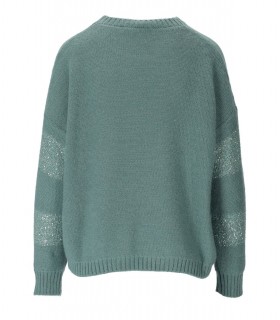 MAGLIONE GIROCOLLO HIGHER VERDE MAX MARA WEEKEND