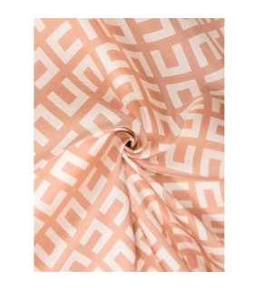 FOULARD MONOGRAM ROSE BEURRE ELISABETTA FRANCHI