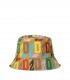 DSQUARED2 D2 MONOGRAM MULTICOLOR BUCKET HAT