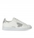 DSQUARED2 BOXER WEISS SILBER SNEAKER