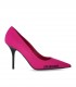 LOVE MOSCHINO CYCLAAM LYCRA PUMP