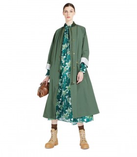 MAX MARA WEEKEND ALCOOL GROENE WATERDICHTE JAS
