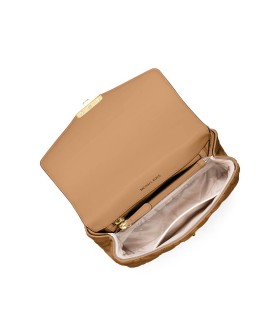 MICHAEL KORS SOHO BEIGE MEDIUM CROSSBODY TAS