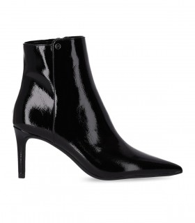 MICHAEL KORS ALINA SCHWARZE STIEFELETTE MIT ABSATZ