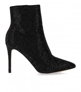 BOTÍN DE TACÓN RUE STRASS NEGRO MICHAEL KORS