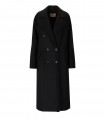 CAPPOTTO DOPPIOPETTO LUNGO NERO TWINSET