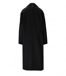 CAPPOTTO DOPPIOPETTO LUNGO NERO TWINSET
