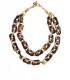 ÀLMALA GOLD ACETATE CORNIOLA KETTING