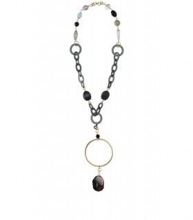 COLLAR METAL GRIS ÀLMALA