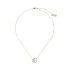 MARC JACOBS THE MEDALLION MOTHER OF PEARL GOLD NECKLACE