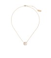 MARC JACOBS THE MEDALLION MOTHER OF PEARL GOLD NECKLACE