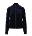 SWEAT-SHIRT VELOURS BLEU VERSACE JEANS COUTURE