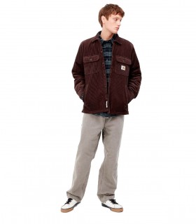 SUR-CHEMISE WHITSOME MARRON CARHARTT WIP