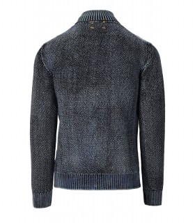 MAGLIONE DOLCEVITA BEAM BLU BOB
