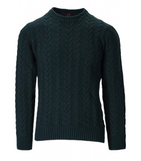 MAGLIONE GIROCOLLO BLAR VERDE BOTTIGLIA BOB