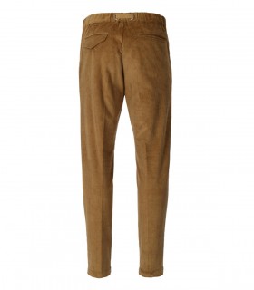 PANTALON CÔTELÉ GREG MIEL WHITE SAND