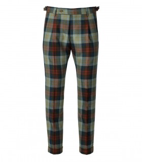 BERWICH RETRO THECA TARTAN BROEK