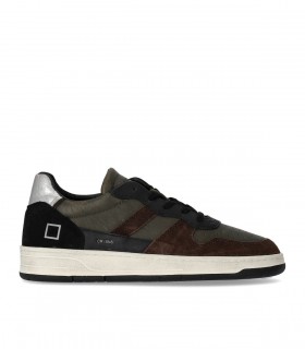 ZAPATILLA COURT 2.0 SUNSET VERDE MILITAR NEGRO D.A.T.E.