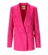 ANIYE BY TINA FUCHSIA DOUBLE-BREASTED BLAZER