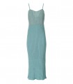 ABITO A COSTE CON STRASS AZZURRO BLUGIRL