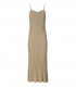 ABITO A COSTE CON STRASS BEIGE BLUGIRL