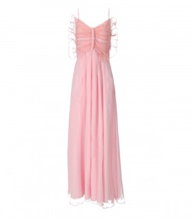 VESTIDO LARGO MARIPOSA ROSA BLUGIRL