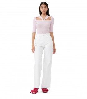 SUÉTER CUT-OUT ROSA GANNI