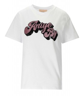 ANIYE BY MEDA WEISS GLITZER T-SHIRT