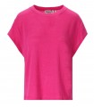 ESSENTIEL ANTWERP DUPLICAR FUCHSIA T-SHIRT