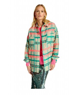 SOBRECAMISA DAYDREAM VERDE ROSA ESSENTIEL ANTWERP
