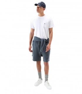 T-SHIRT POCKET TEE BLANC WOOLRICH