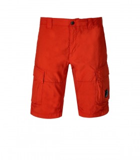 C.P. COMPANY OTTOMAN ORANJE CARGO BERMUDASHORT