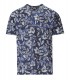 CAMISETA CON FLORES AZUL C.P. COMPANY