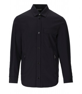 CHEMISE TECHNIQUE BLEU MARINE EMPORIO ARMANI
